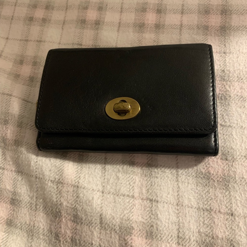 Black Leather key holder